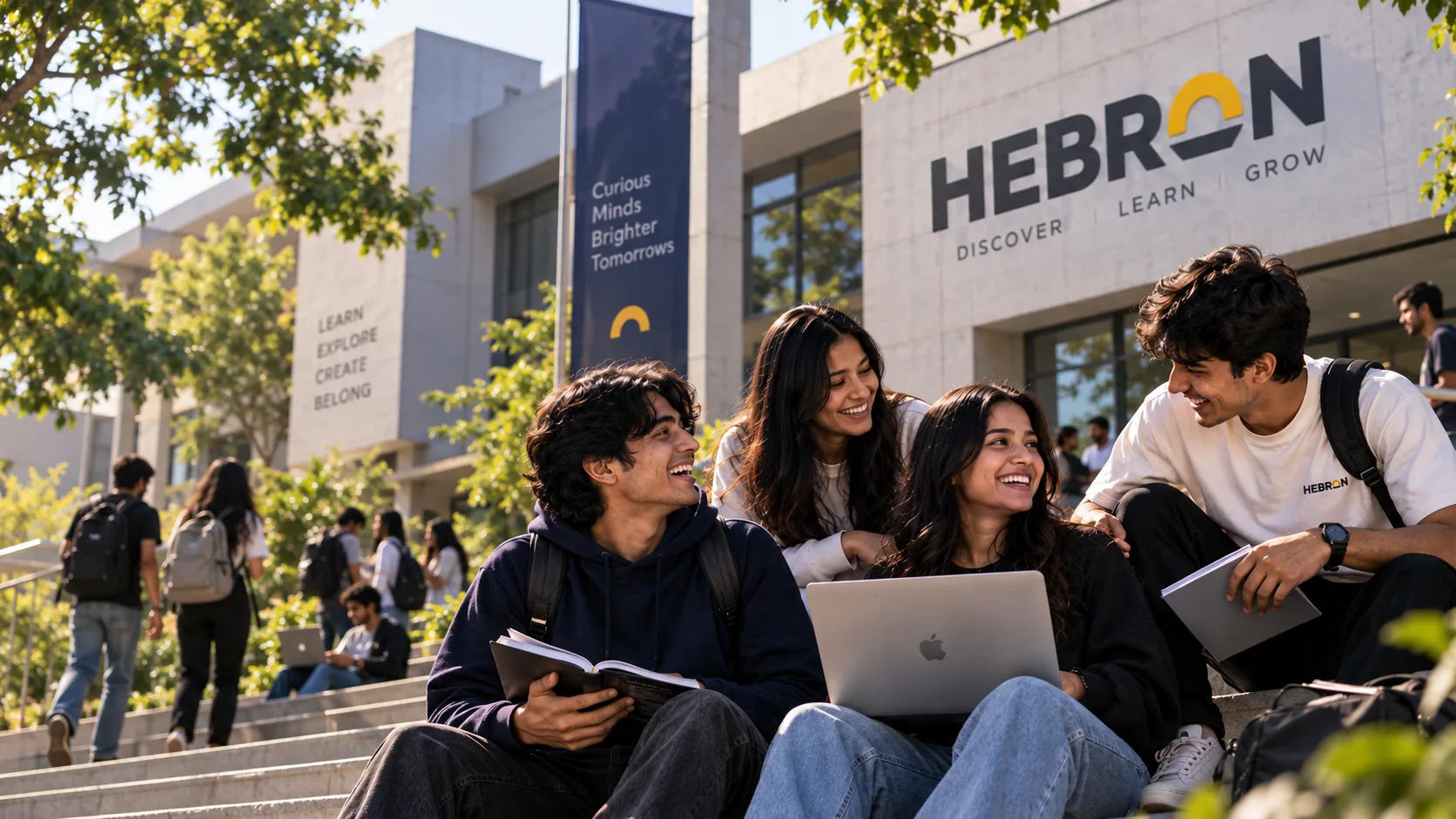 The Hebron School campaign visual